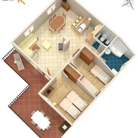 Apartments By The Sea Malinska Apartment
