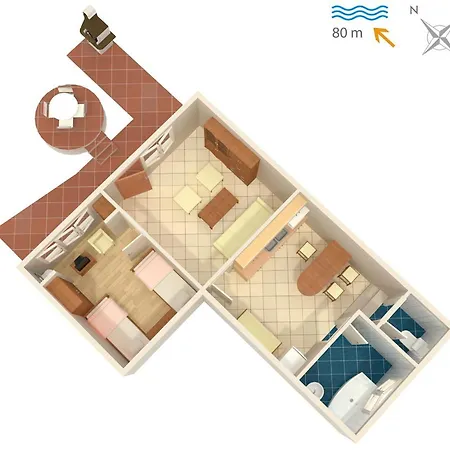 Apartment Apartments By The Sea Malinska